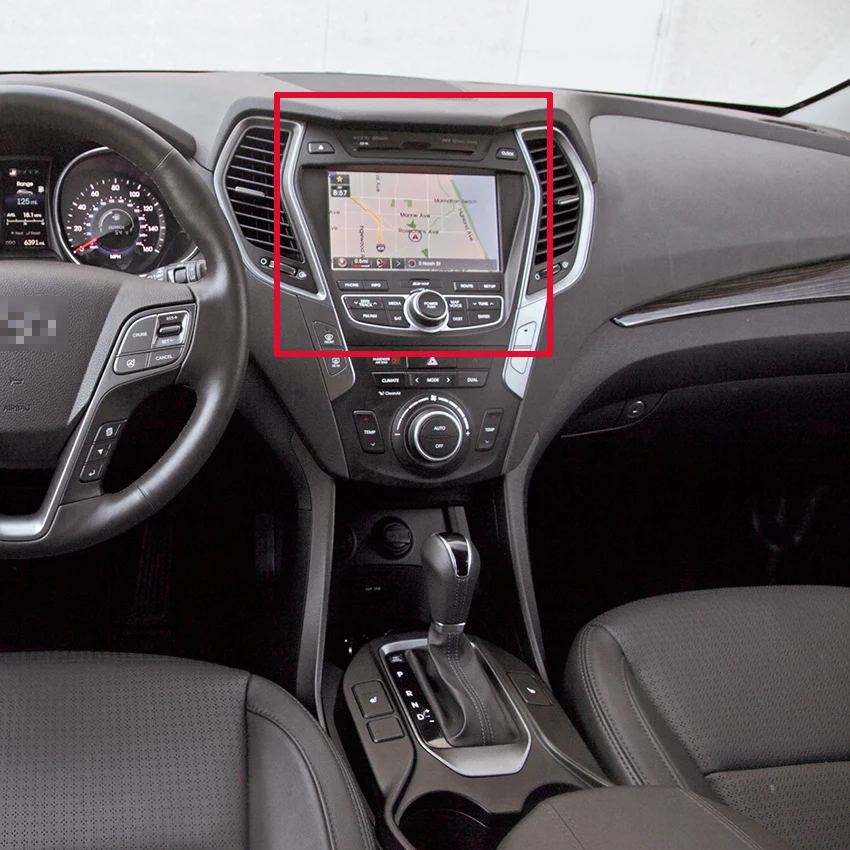 Best Liislee Android For Hyundai Santa Fe/IX45 2013~2014 Car Navigation GPS Audio Video Radio Stereo Multimedia HD Screen Player. 4
