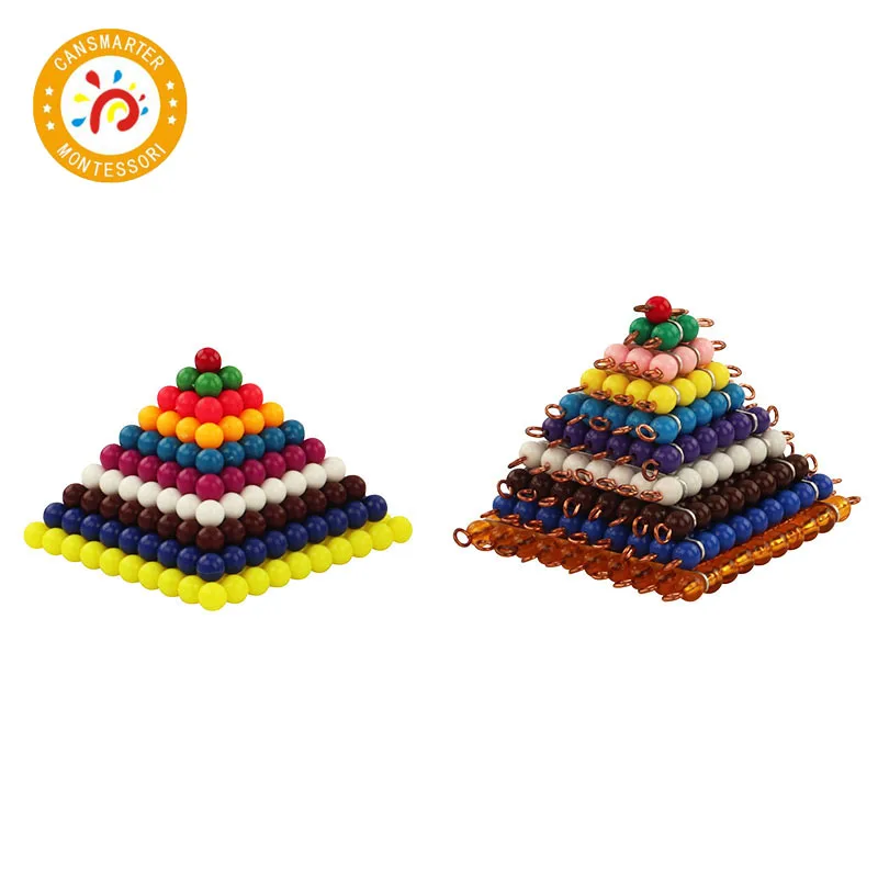 

Baby Toy Montessori Material Colored Bead Number Bead Math Toys Early Educational Teaching Toys Childhood Preschool