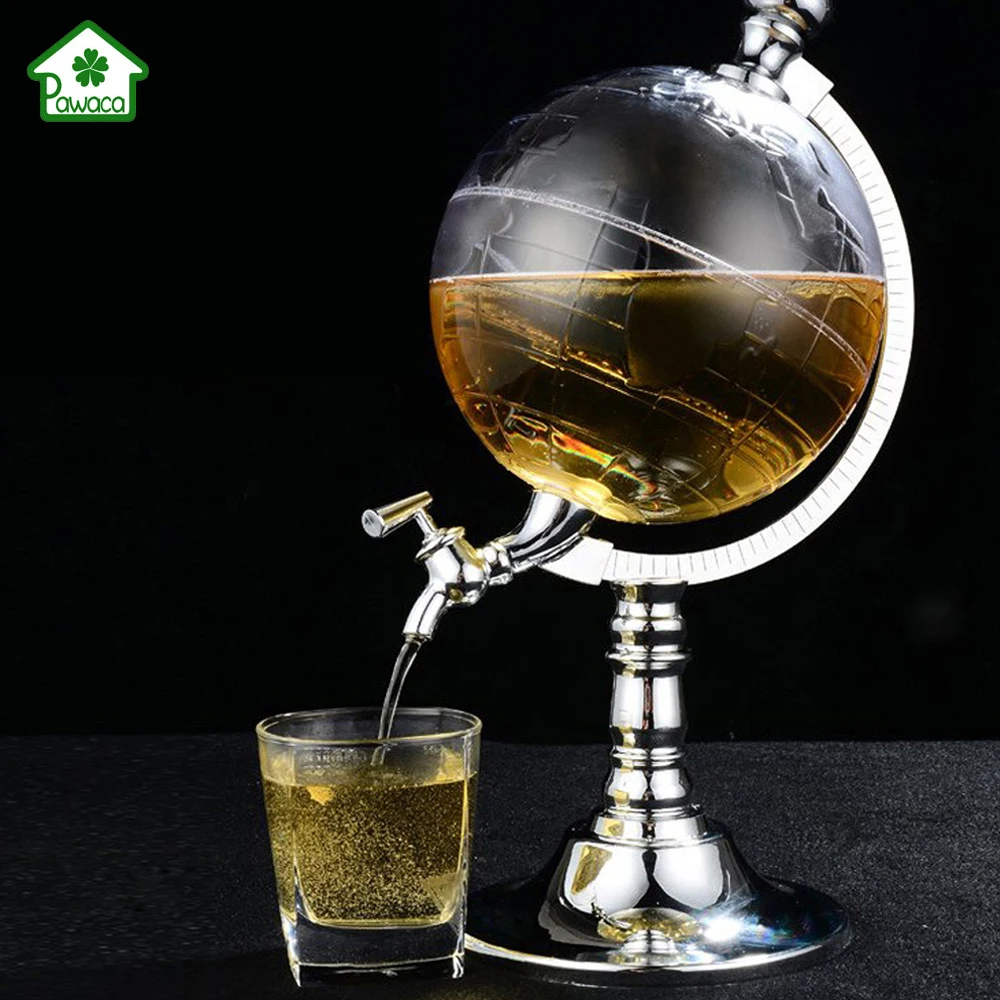 

Mini Globe Wine Can Liquid Dispenser Bar Tools Wine Beer Pourers Tool Water drink beer Dispenser home decor tools