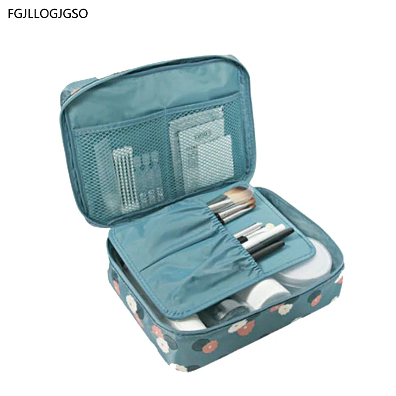 

New Female large capacity cosmetic bag Korean makeup bag women handbag portable storage waterproof bag multi-function travel bag
