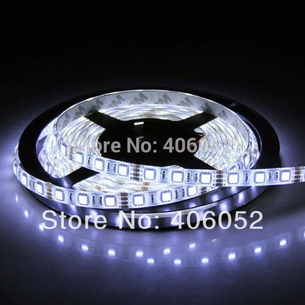 24V DC SMD5050 гибкая светодиодная лента красный синий зеленый желтый RGB цвет