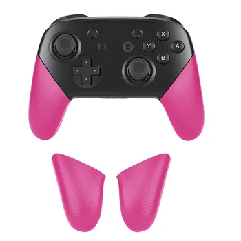 

Pink Nintend Switch Pro Controller Anti-Slip Grip Shell DIY Delicate Textured Handle Cover For NS Switch PRO Accessories Decals
