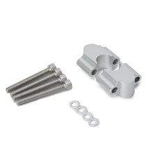 Руль Мотоцикла Набор 7/8 дюймов универсальные зажимы 22 мм для Bmw Suzuki Honda Yamaha Atv Скутер 30 мм подъемный мотоцикл