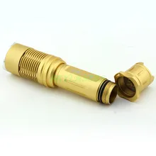 Портативный водонепроницаемый 1600LM XM-L T6 светодиодный масштабируемый фонарь с диммером