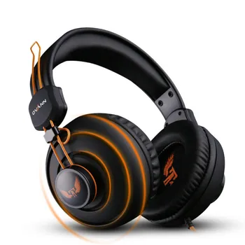 

New Over Ear Game Headphone Gaming Headset Headphone With Microphone Studio Real Bass Noise Cancelling HiFi dj For Gamer Helmet