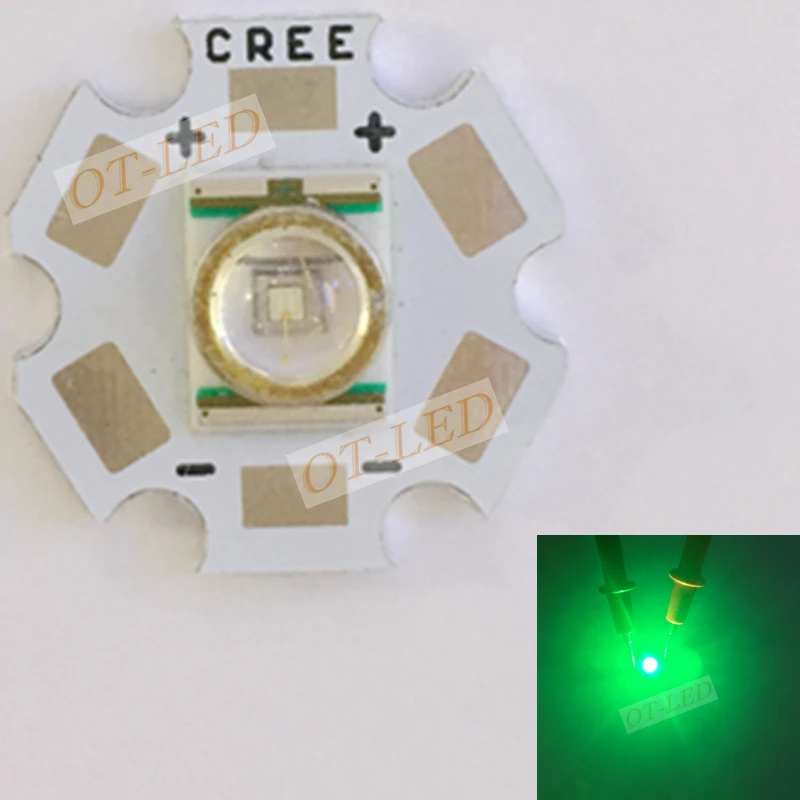 

3W Green LED CREE XR-C Chip emitter High Power LED Diode Ultrabright CREE Emitter Lamp Chip DIY Aquarium Fishing lights