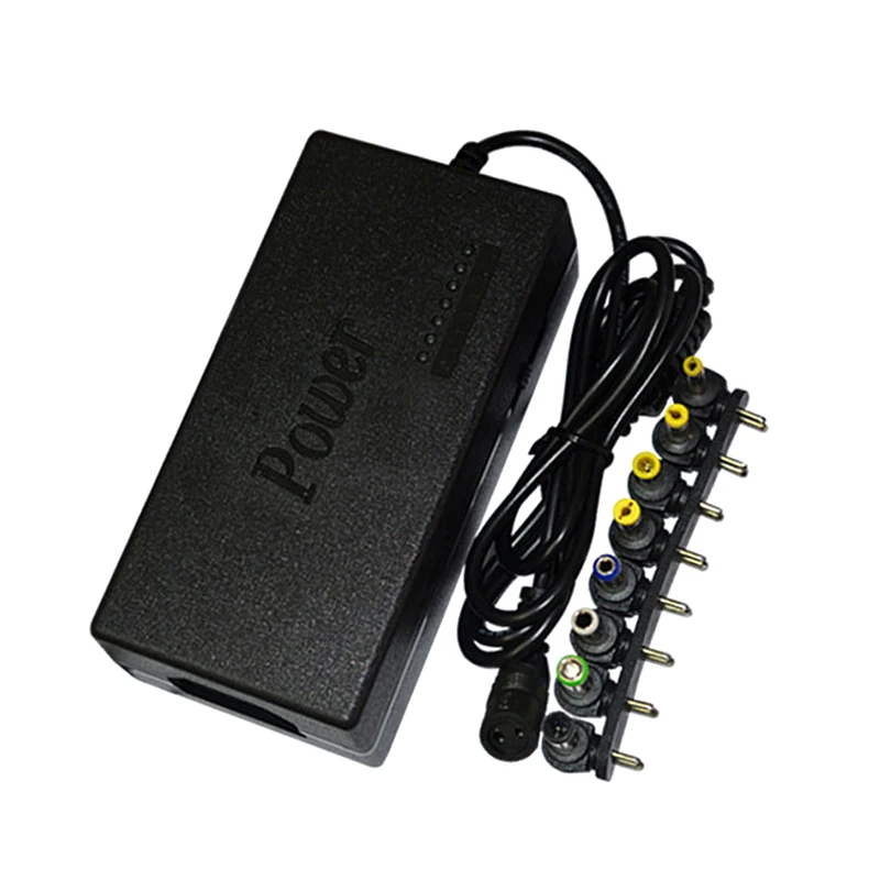 

New Universal AC Power Adapter 96W 12V-24V Charger with 8 Pcs Adapters for Notebook DOM668