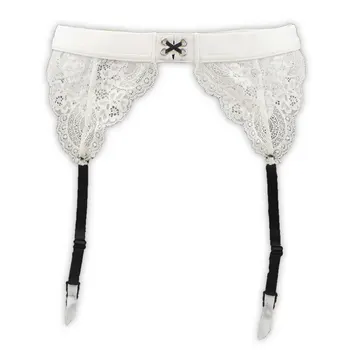 

New fashion lingeries Slim white women/female/girl/lady sexy garter belt for stocking, lace women's imitates underwear GA1001