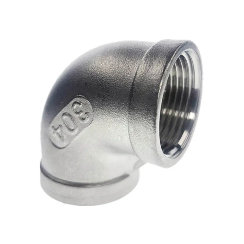 

DN8-DN50"Elbow 90 Degree Angled F/F Stainless Steel SS304 Female* FemaleThreaded Pipe Fittings