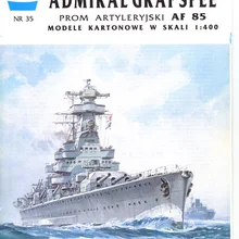 Карманный боевой корабль и AF85 Каноник "Admiral Graff Speheijun", Германия