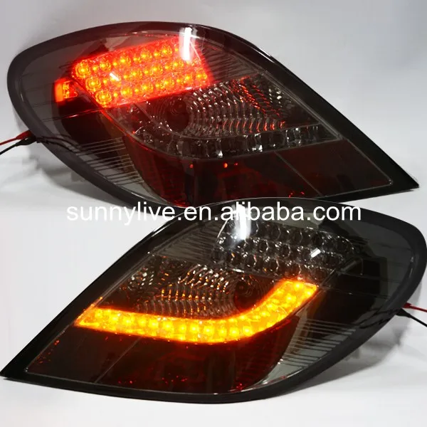 

For Peugeot 207 LED Tail Lamp LED Rear Light 2006-up year Smoke Black Color SN