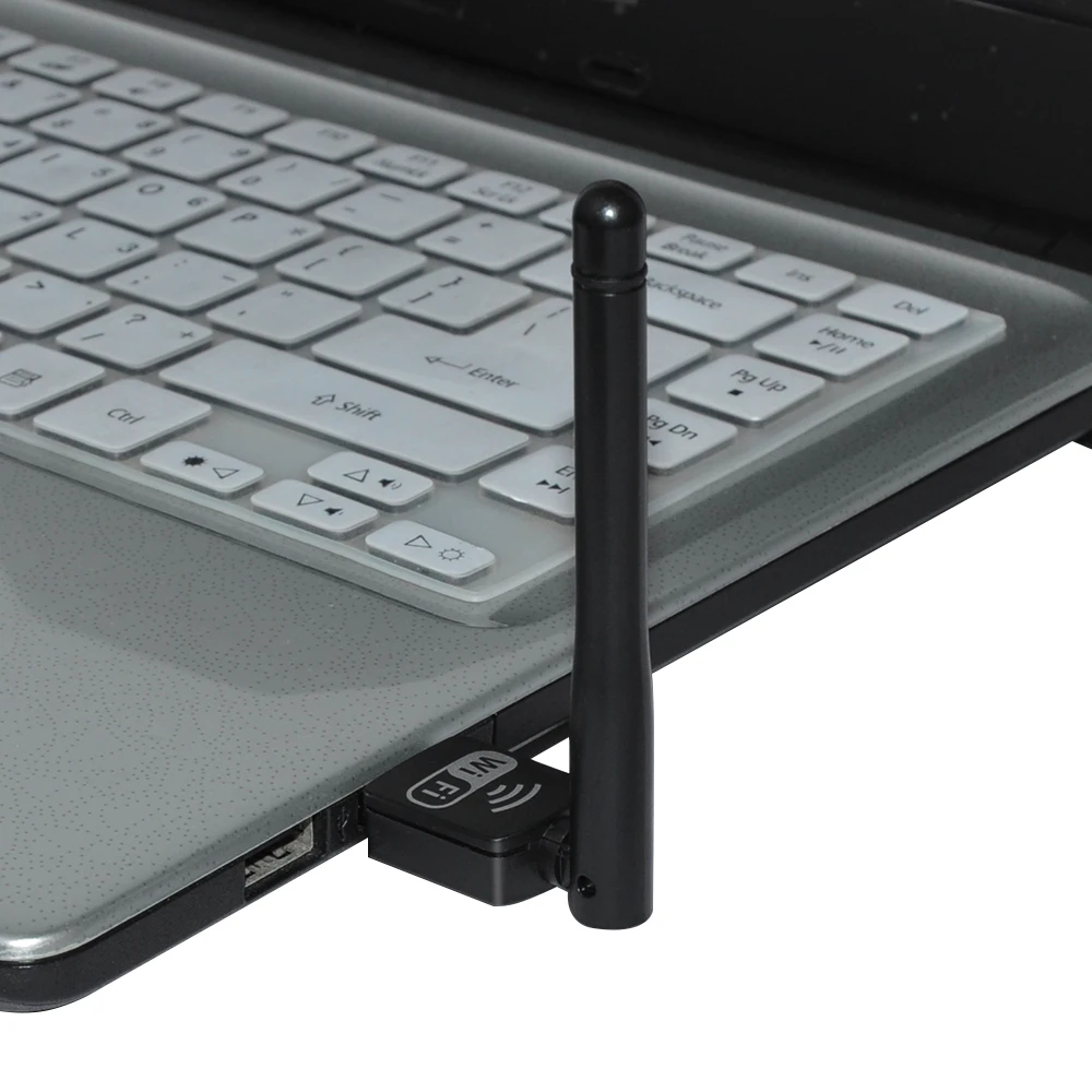 Беспроводная сетевая карта USB 2 0 300 м 802 11 b/g/n LAN WiFi адаптер с антенной для ноутбука