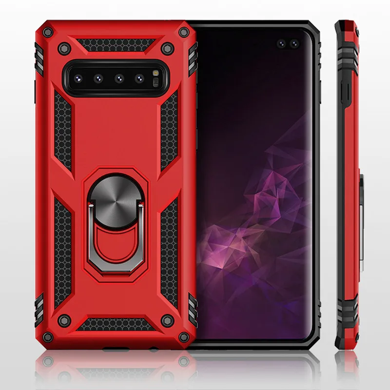 Противоударный защитный чехол для телефона Samsung Galaxy S10 S9 S8 Plus S10E Note 9 8 J4 J6 A7 2018 с