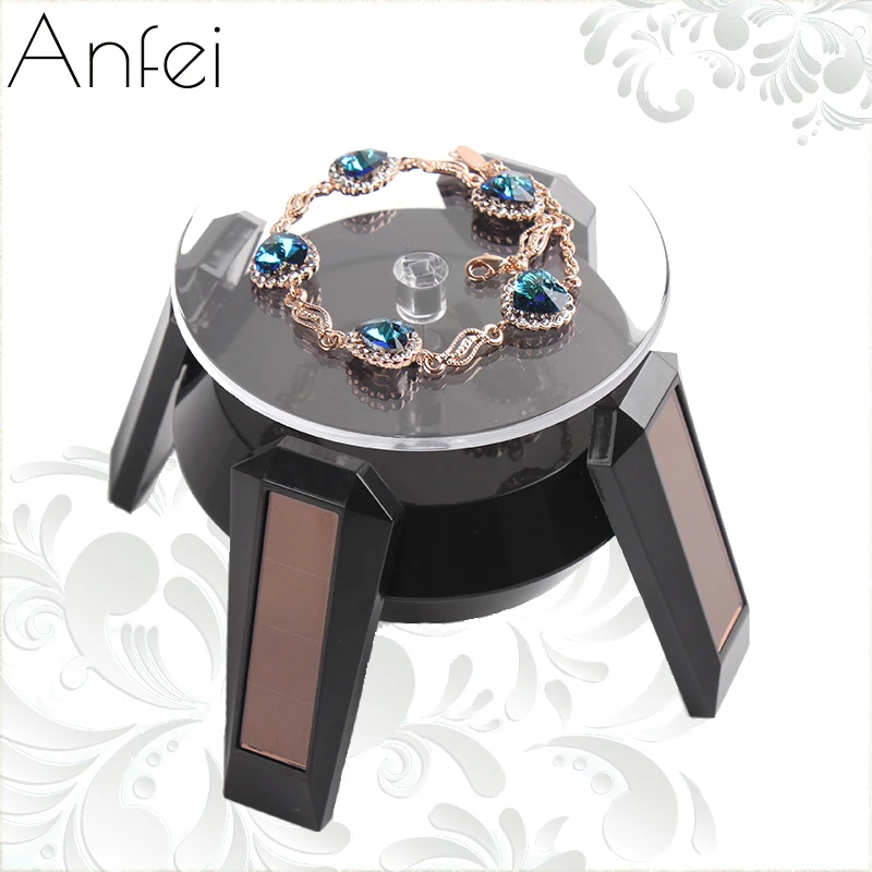 Round UFO turntable bracelet display shelf stand for jewelry fashion jewelry rotary bangle displays watch showcases for jewelry Jewelry Packaging