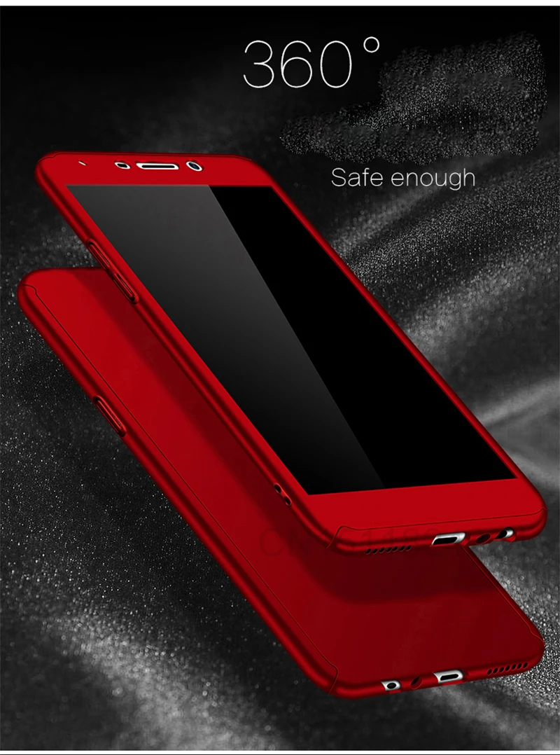 For Huawei Nova Lite 2017 SLA-L22 360 Degree Full Back Cover Case For Huawei Y7 Prime P Smart Huawei GR5 2017Honor 6X Case (6)
