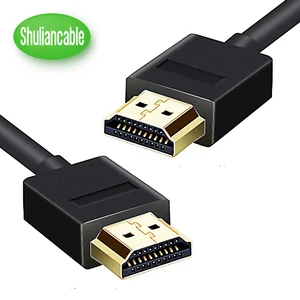 Shuliancable Высокоскоростной HDMI кабель 2,0 4K 1080P 3D для HD TV Xbox PS3 компьютерный кабель 0,3 м 1 м 1,5 м 2 м 3 м 5 м 7,5 м 10 м