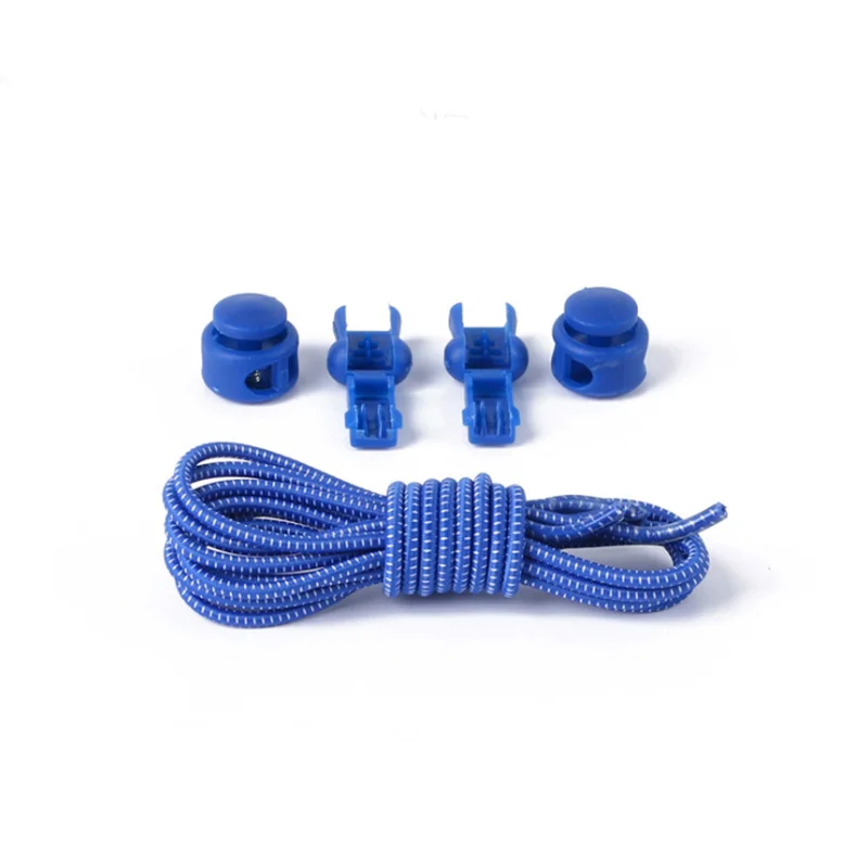 1 Pair No Tie Locking Shoelaces Elastic Unsiex Women Men Trainer Running Athletic Sneaks Shoe Laces Fit Strap Shoelace Wholesale (10)