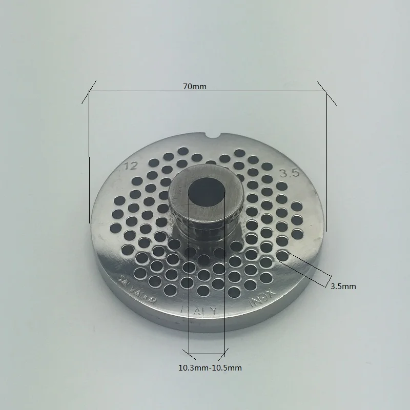

Free shipping 12# round knife blade meat grinder meat grinder accessories stainless steel TK-12/QJH-12