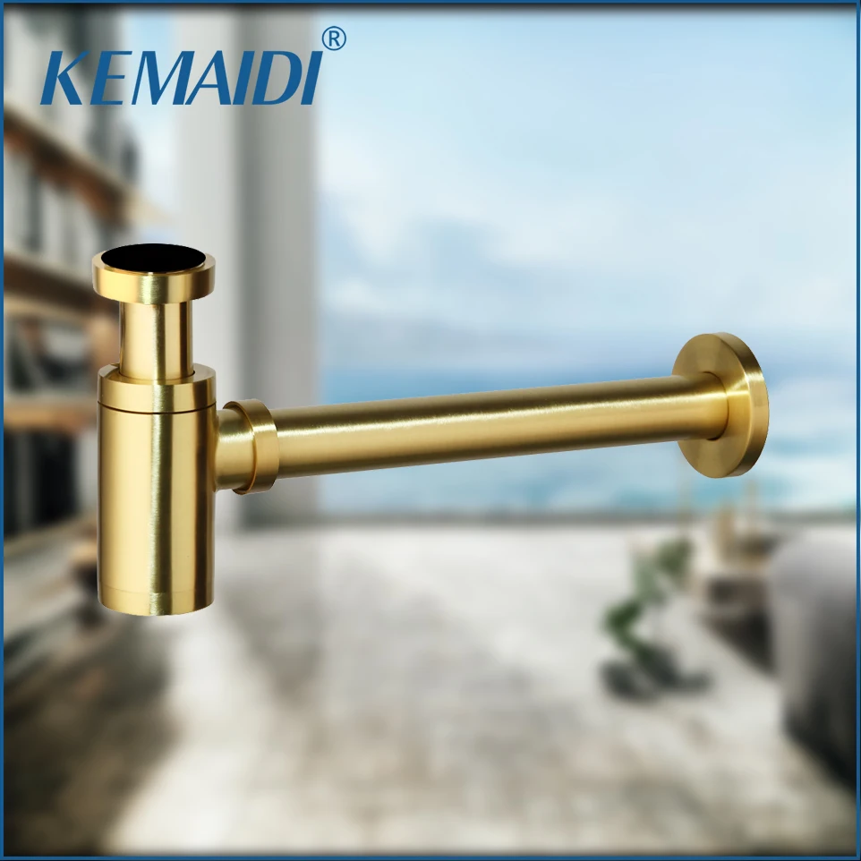 KEMAIDI Solid Brass Bathroom Lavatory Sink Pop Up Drain With/Without Overflow Gold Finish bathroom parts faucet accessories KEMAIDI Solid Brass Bathroom Lavatory Sink Pop Up Drain With/Without Overflow Gold Finish bathroom parts faucet accessories