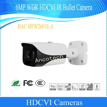 

Free Shipping Original Dahua Security Camera CCTV 6MP WDR HDCVI IR Bullet Camera IP67 DH-HAC-HFW2601E-A