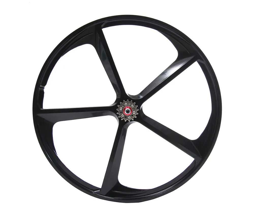 Clearance Fixed gear bike wheel Magnesium Alloy wheel 700C bike  fixie Bicycle Mag TRI front rear wheel Mag Alloy Rims 1