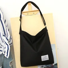 Новая модная женская сумка через плечо, Холщовая Сумка на одно плечо для покупок, сумка-мессенджер, сумка-портфель, Женская Молодежная цветная сумка для отдыха