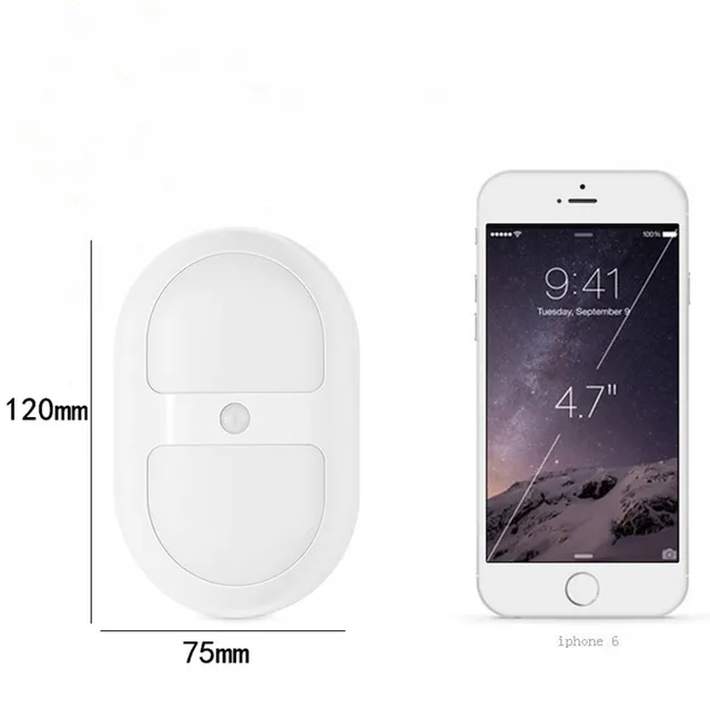 ZjRight Wireless Human body Sensor Night Lights human Motion Light/voice Induction wall light for Cabinet Toilet corridor lamp