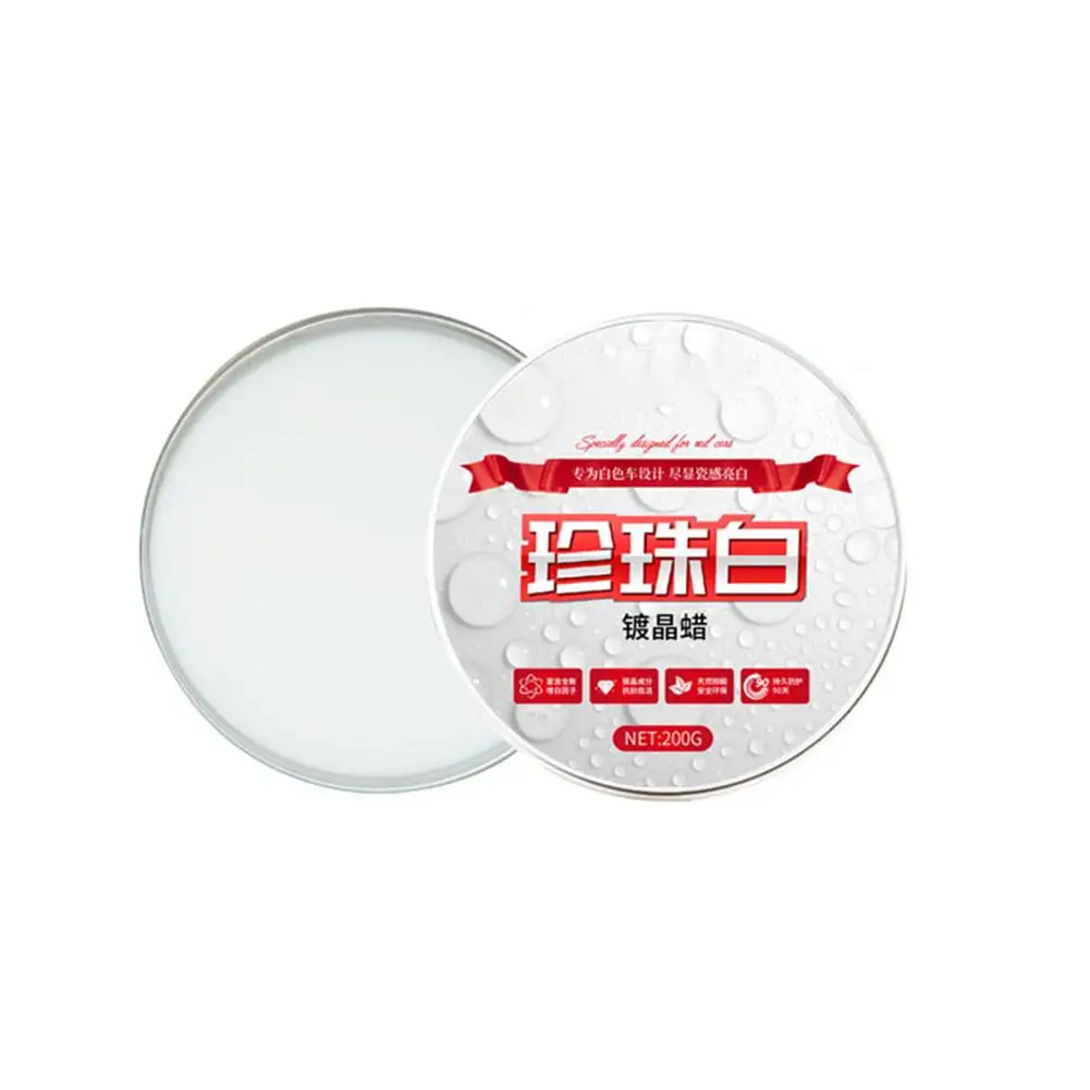 Car Scratch Remover White Wax Care Paint Waterproof Care Scratch Repair Car Styling Crystal Hard Car Wax Polish Scratch