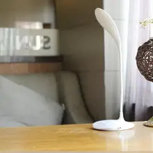 3 шестерни 20 светодиодный Творческий защитные глаза Гибкая сенсорная настольная лампа для чтения USB power+ переходник