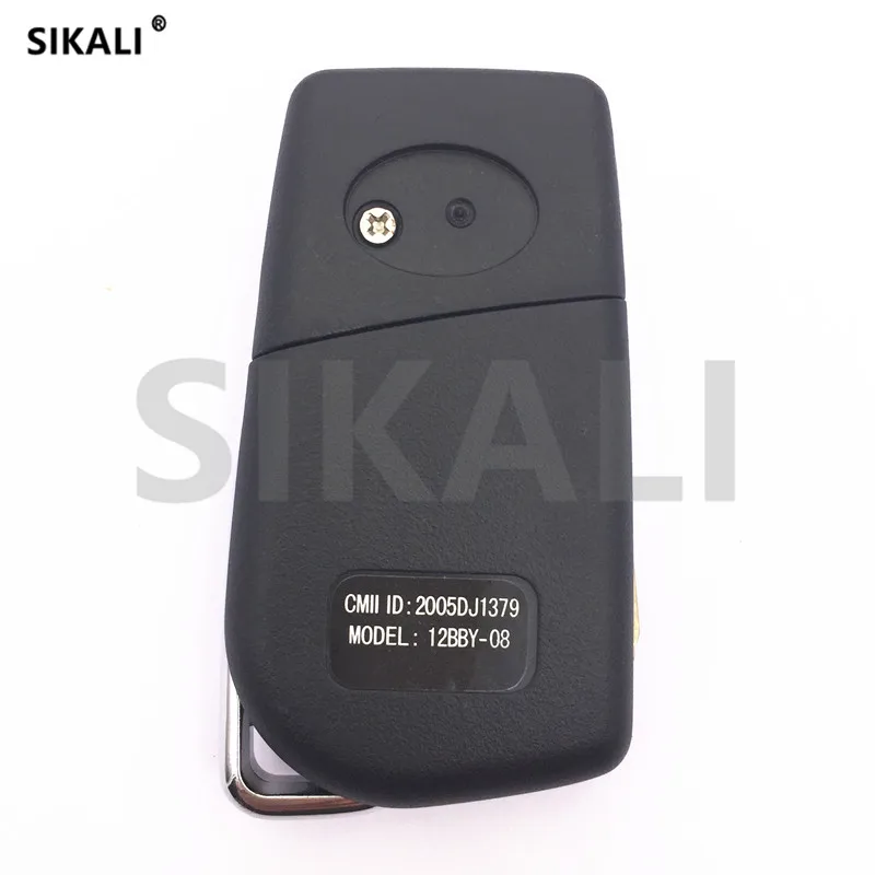 Дистанционный ключ SIKALI для Toyota Camry Corolla Prado RAV4 Vios Yaris автомобильный трансмиттер с