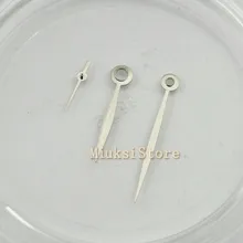 Goutent Серебристая нержавеющая сталь стрелки часов подходят parnis мужские часы Чайка ST25 движения серии