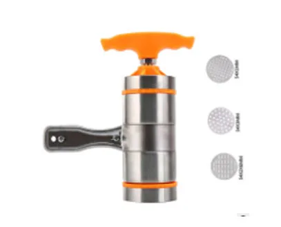 

Manual Small noodle machine domestic stainless steel face machine cornmeal Press 3/4/5/9 model DIY Baby/Children Food
