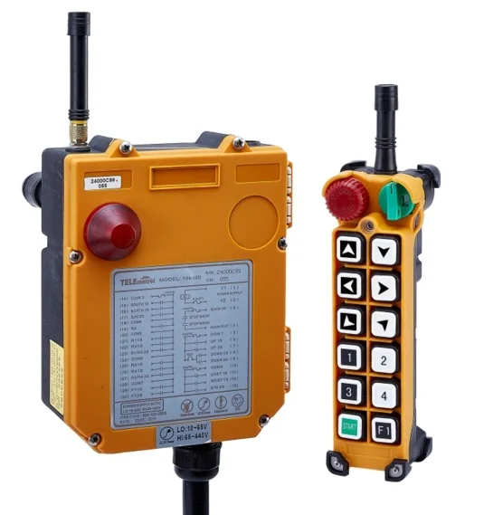 

F24-12S(include 1 transmitter and 1 receiver)/12 channels 1 Speed Hoist crane remote control wireless radio Uting remote control