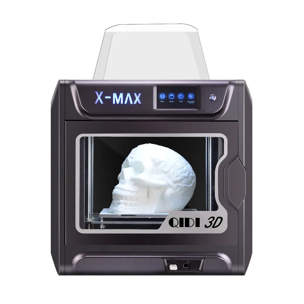 Qidi Tech Большой размер умный промышленный класс 3d принтер новая модель: X max 5 дюймов