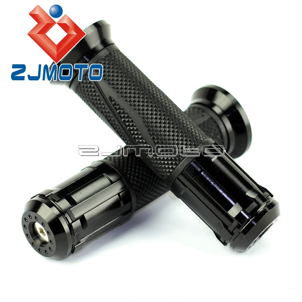 Мотоцикл ZJMOTO 7/8 &quot22 мм золото Алюминий универсальный мотоцикл Отопление ручка с