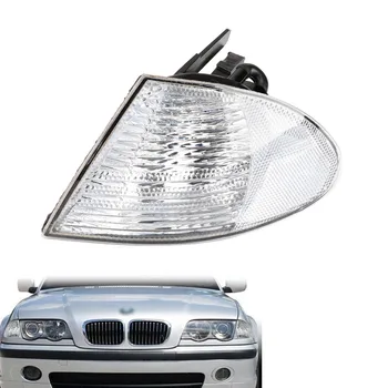 

TAIHONGYU Left Side ABS Plastic Clear Corner Light Parking Signal Indicator Fit For BMW 3 Series E46 1998-2001 63136902765