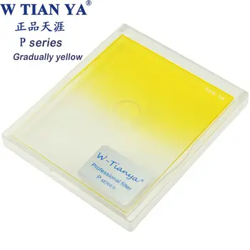 

High Quality WTianYa Gradual Yellow Colour Filter for Cokin P series