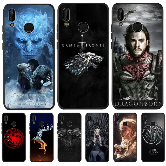 US $1.08 Game Thrones Daenerys Dragon For Huawei P8 P10 P20 P30 Mate 10 20 Honor 8 8X 8C 9 10 Lite Plus Pro 