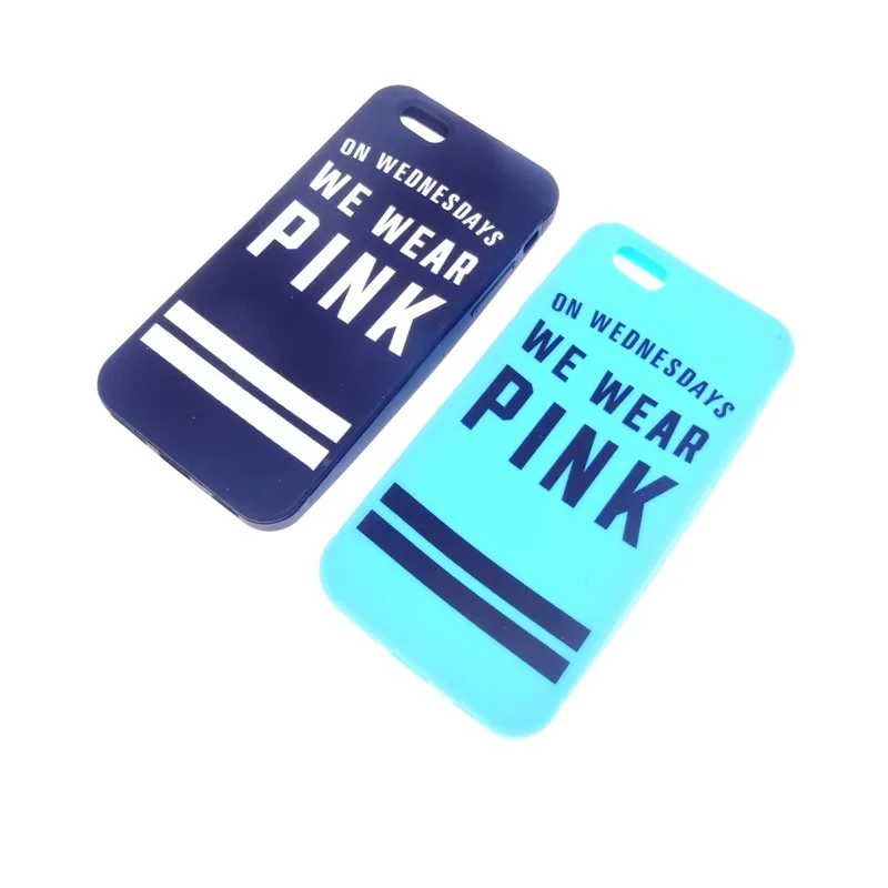 

New Fashion Stripe Silicone Phone Cover Case For iPhone 6 6G 6S 4.7'' Inch Printed Patterned Letters Design