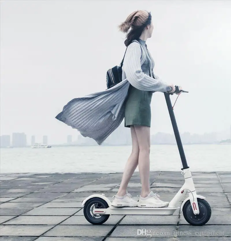 Excellent Xiaomi Scooter Mijia M365 Smart Electric Foldable Scooter 2 Wheels Hoverboard Oxboard 30km mileage LG Battery Kick Scooters 4