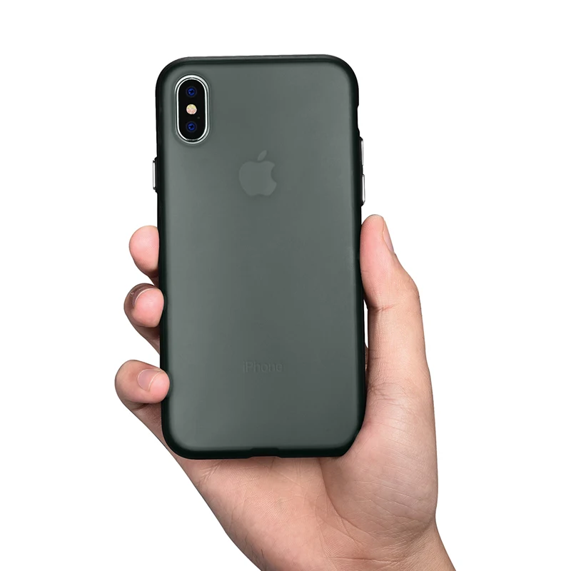 

XOOMZ Ultra Slim Case for iPhone X XS TOP TPU Soft Back Case for Apple iPhone X Protective Cover for iPhone X Glossy Black