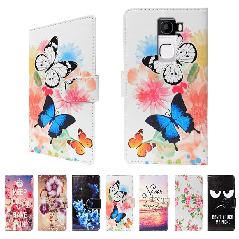 Цветочный принт бумажник чехол для Oukitel K10000 Mix 5 &quotкожаный Coque задняя крышка