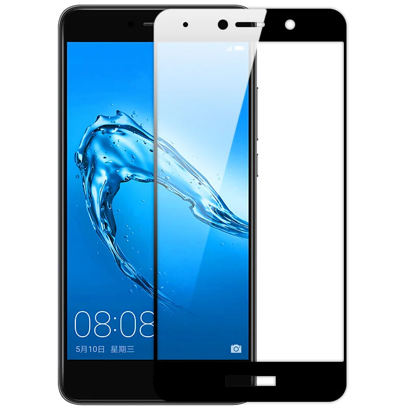 Meizu e2 m2e M2 e закаленное Стекло 9 H 2.5D Arc край Полный Экран защиты протектор Плёнки на