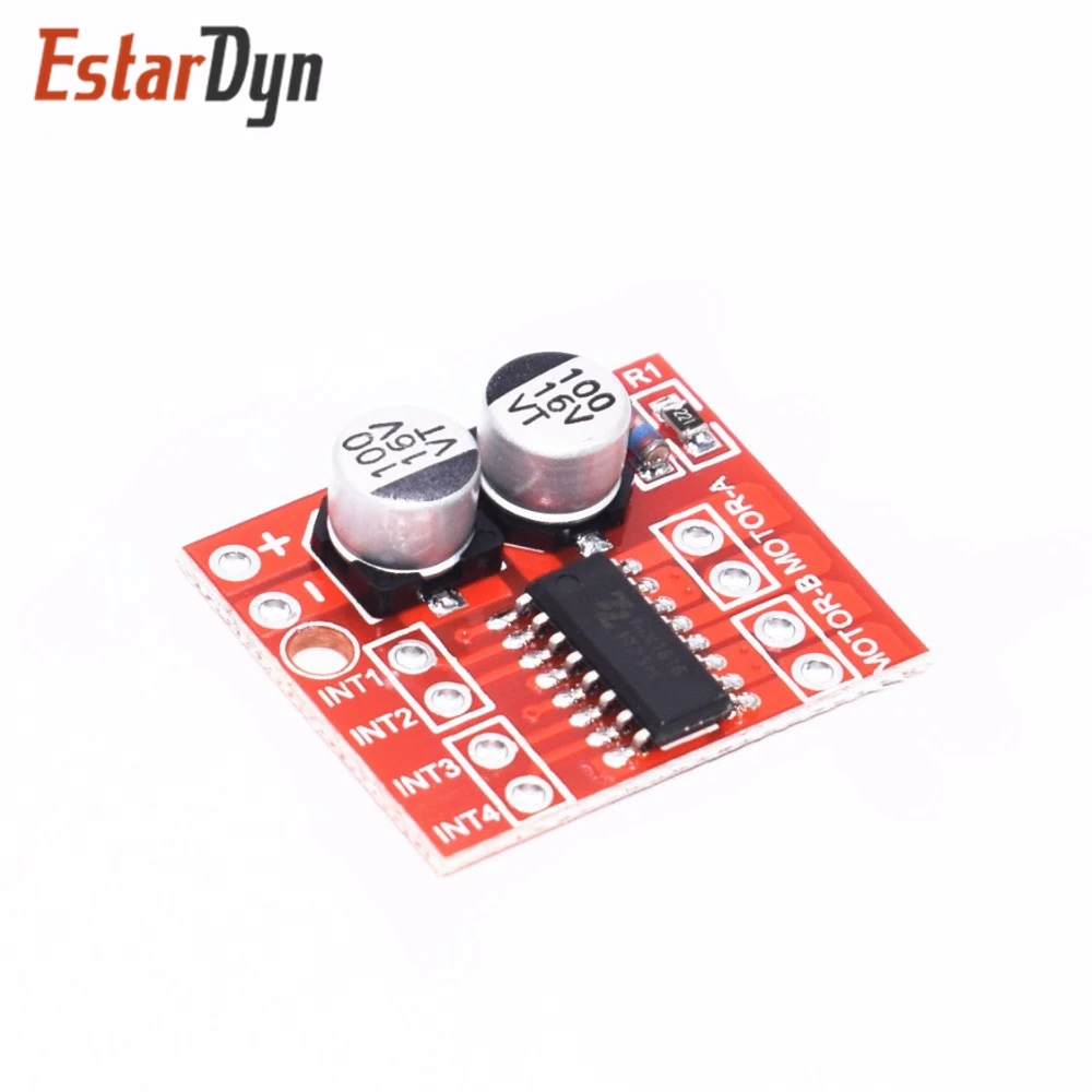 

1pcs 2 DC motor drive module reversing PWM speed dual H bridge stepper motor Mini victory L298N