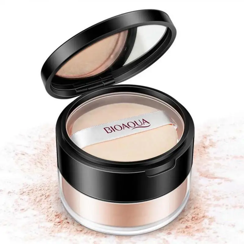 3 Colors Translucent Loose Powder Waterproof Cosmetic Makeup Face