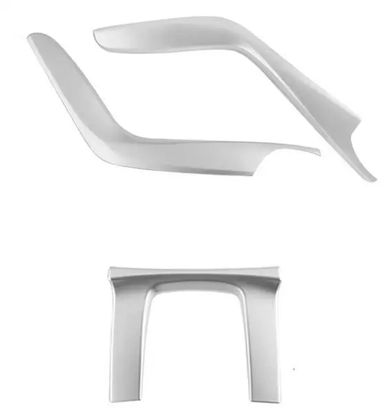 Коробка передач из углеродного волокна, панель, крышка панели приборной панели, внутренняя коробка передач, боковая литьевая крышка, накладка LHD для Honda Civic 10th 20172018