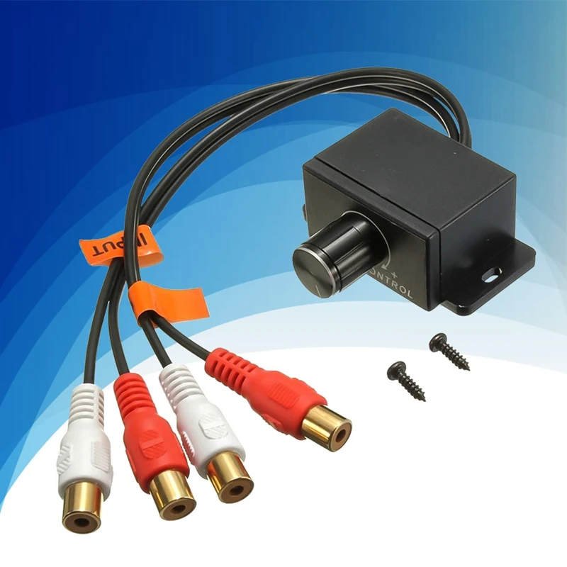 Автомобильный домашний аудиоусилитель 2 RCA усилителя басов дистанционное