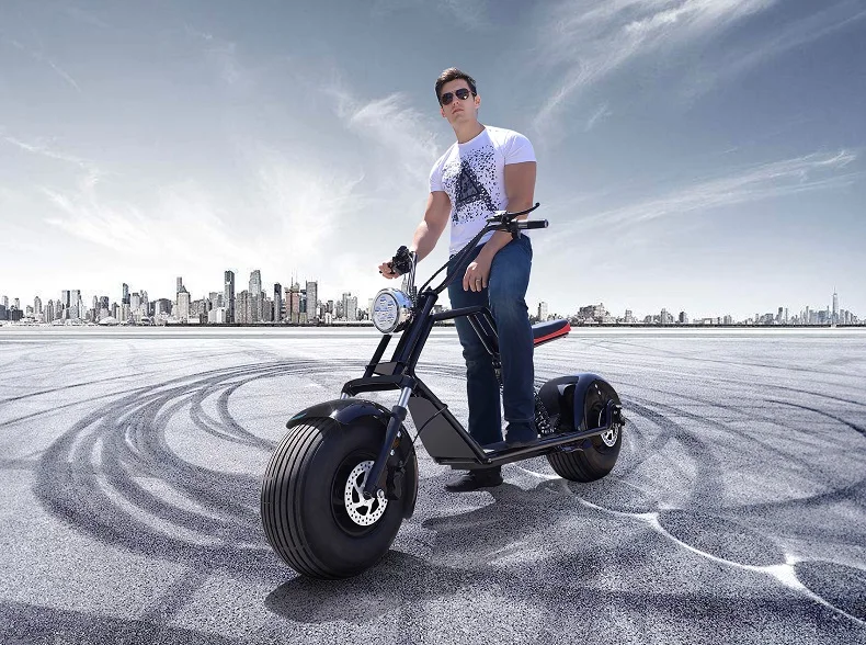 Электрический литиевый аккумулятор Citycoco скутер E bike 60В 12/20 Ач двойной дисковый