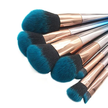 

4/5/7 Pcs Professional Diamond Makeup Brushes Set Base Foundation Powder Cosmetics Blending Blue Makeup Brush Pincel Maquiagem