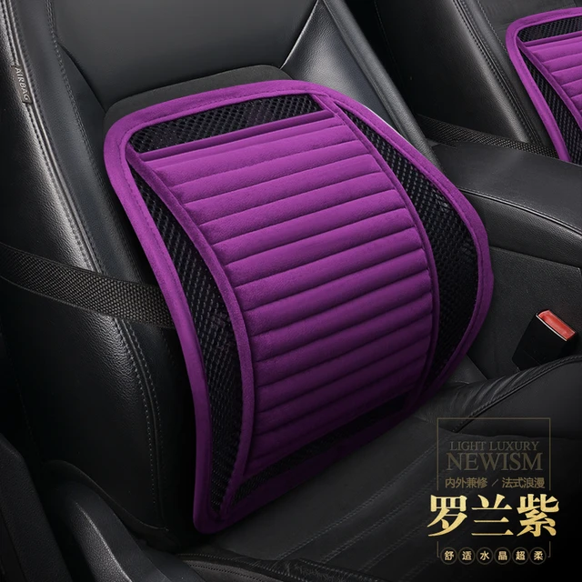 Brand New Car Seat Booster Universal Driver Memory Foam Lumbar Pillow Suede  Seat Height Inclined Cushion Car - AliExpress